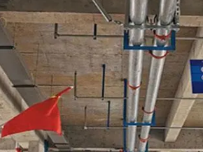 黄梅管廊支架的安装方法