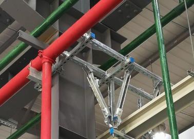 黄梅该抗震支架的整体式支吊架结构协调性好